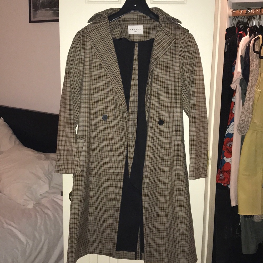 Sandro Paris Heroes Trench Coat